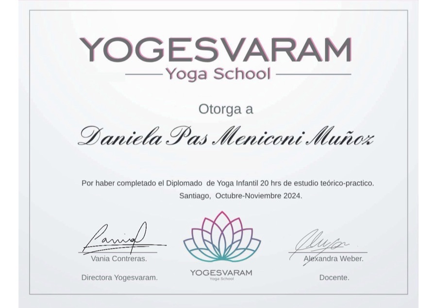Diplomado de Yoga Infantil