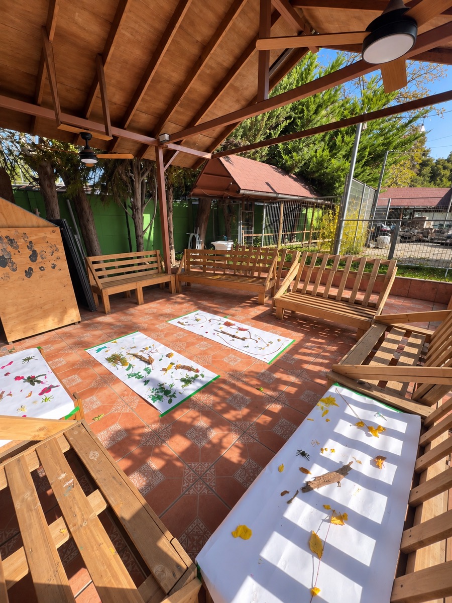 Terraza techada de Bianca Stella